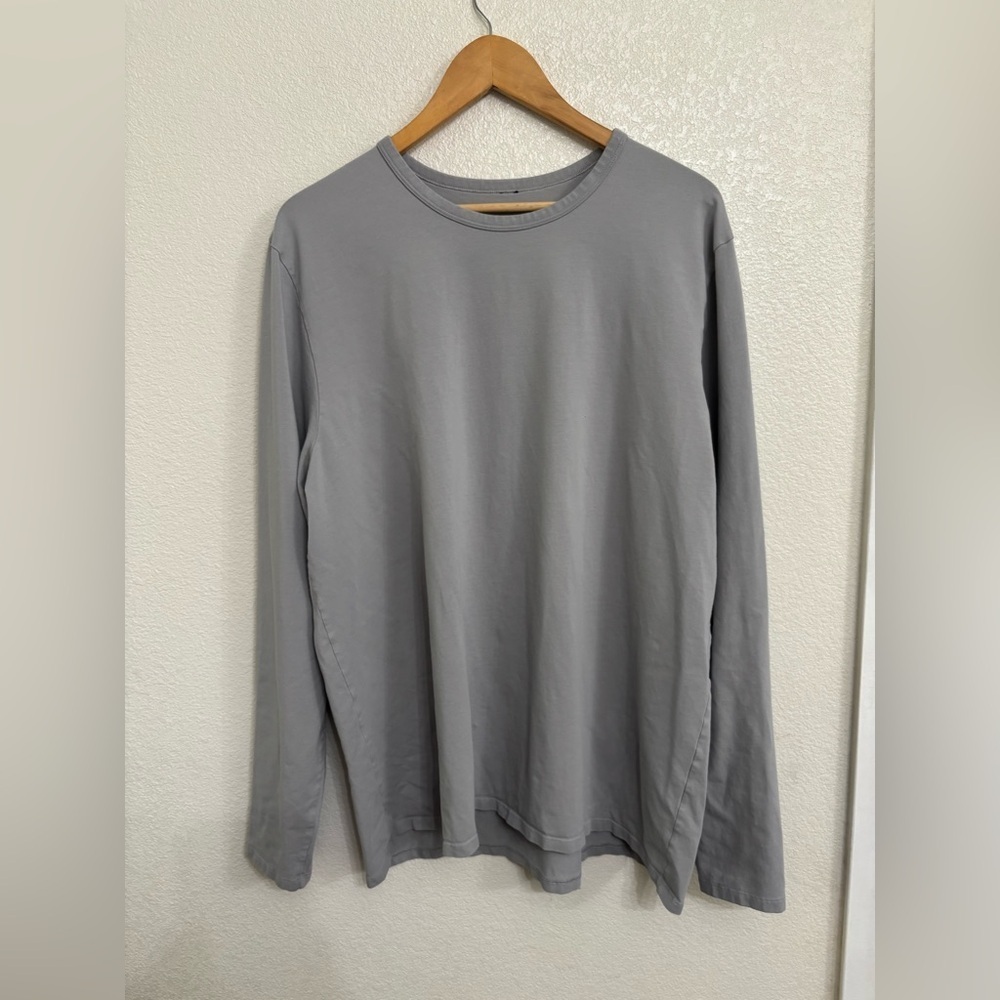 Lululemon Gray Long Sleeve Men's Shirt size XXL